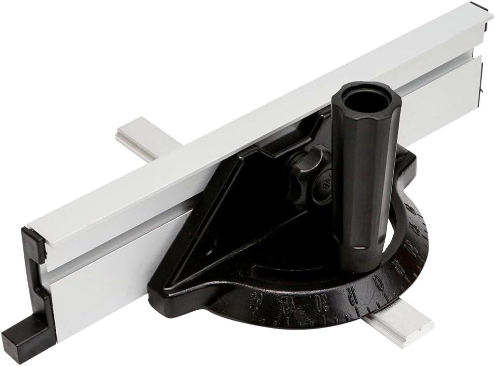 Miter Fence, Miter Gauge for Table Saw, Adjustable Angle Ruler Woodworking Tools Push Block, Angle Plate Ruler Replacement Table Jointers Band Saw Sled Router Table System, -60 To 60 Degrees