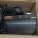 Candy Corded Stick Vacuum Cleaner, Powerful Suction Handheld Vacuum with One-Click Dust Disposal, 3-in-1 Use for Hard Floor, Ceramic Tile, 0.8 Liters Capacity, Easy Clean (Black)