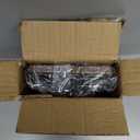 Pursura Bathroom Vanity Tray for Toiletries Makeup Perfume Candle Toilet Tank, Kitchen Tray for Soap Dispenser Spice Salt, Small Tray for Countertop Decor Coffee Nightstand 7.9”x4.4” Brown-Black