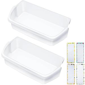 [2 PACK] Upgraded WP2204812 Refrigerator Door Shelf Replacement for Whirlpool Refrigerator Door Shelf Bin,2204812 for Kenmore Whirlpool Fridge Door Shelf Parts 2200678 WRT311FZBM00 Door Shelves