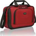 U.S. Traveler Rio 14" Travel Tote Bag, Lightweight 1200D Carry-On Bag for Women & Men
