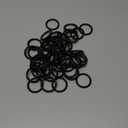 uxcell 50Pcs AS-214 O-Rings, Nitrile Rubber O-Rings 1" ID, 1-1/4" OD, 1/8" Width Round Sealing Gasket for Automotive Machine Plumbing Sealing Repair (70 Durometer, Black)