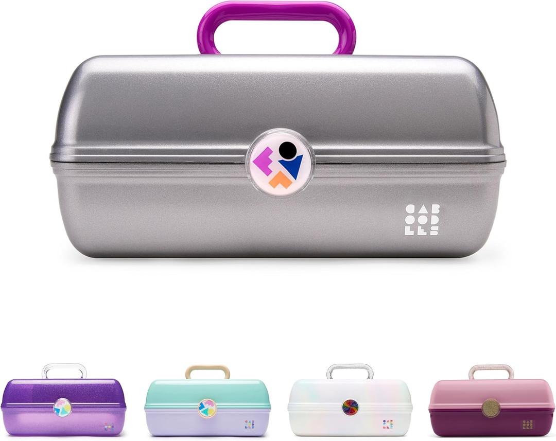 Caboodles On-The-Go-Girl Case (Silver Shimmer)