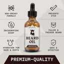 Striking Viking Beard Oil for Men - 2 Fl Oz, Unscented - Naturally Derived Conditioner with Almond, Tea Tree, Argan & Jojoba Oil for Beard Growth, Softening & Moisturizing (2 Fl Oz (Pack of 1))