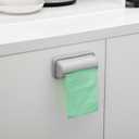 Cabilock Wall Mount Garbage Bag Organizer Box Adhesive Trash Bag Holder for Kitchen Bathroom Storage Space Saving Easy Access 3 Pack