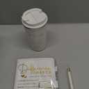 Pickmesh 3 Pcs Difference Maker Gifts 17 oz Coffee Mug Tumbler A5 Leather Journal with Ballpoint Pen Employee Appreciation Gift Social Worker Month Ideas for Coworker Teacher Nurse Office (White)