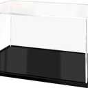 Acrylic Display Case for Collectibles Assemble Clear Display Case for Figures Alternative Glass Boxes for Lego Doll Home Storage(18x8x8 inch; 45x20x20 cm)