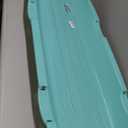 PatFine Toboggan Snow Sled for Adults, 48in Plastic Sleds with Pull Rope and 4 Handles, Outdoor Plastic Snow Sled for Kids and Adults