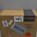 Shower Chair U-Shape Seat (450lb) Heavy Duty - Padded Armrests and Back, Shower Chairs for Elderly and Disabled, Handicap, Shower Chair for Inside Shower, Adjustable Height - Blue