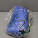 10 Pack Heavy Duty Extra Large Moving Bags with Backpack Straps & Vacuum Storage Bags, Moving Totes with Handles for Space Saving, Christmas Storage Bags for Wreaths, Garlands, Decoration & Ornaments