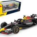 1:24 Metal Diecast Toy Car for Officially Licensed RedBull F1 RB19 with Free Wheel - Durable Model Car for Play & Collectible Display - Ideal Gift for Car Lovers & F1 Fans Ages 14+