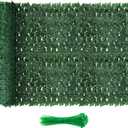 Artificial Ivy Privacy Fence Screen, 120x40 inch Dense Leaf Green Ivy Wall Panel, Super Privacy Greenery Backdrop Faux Ivy Greenery for Patio, Balcony, Garden, Backyard Indoor Outdoor Decor (Dense 120in x 40in)