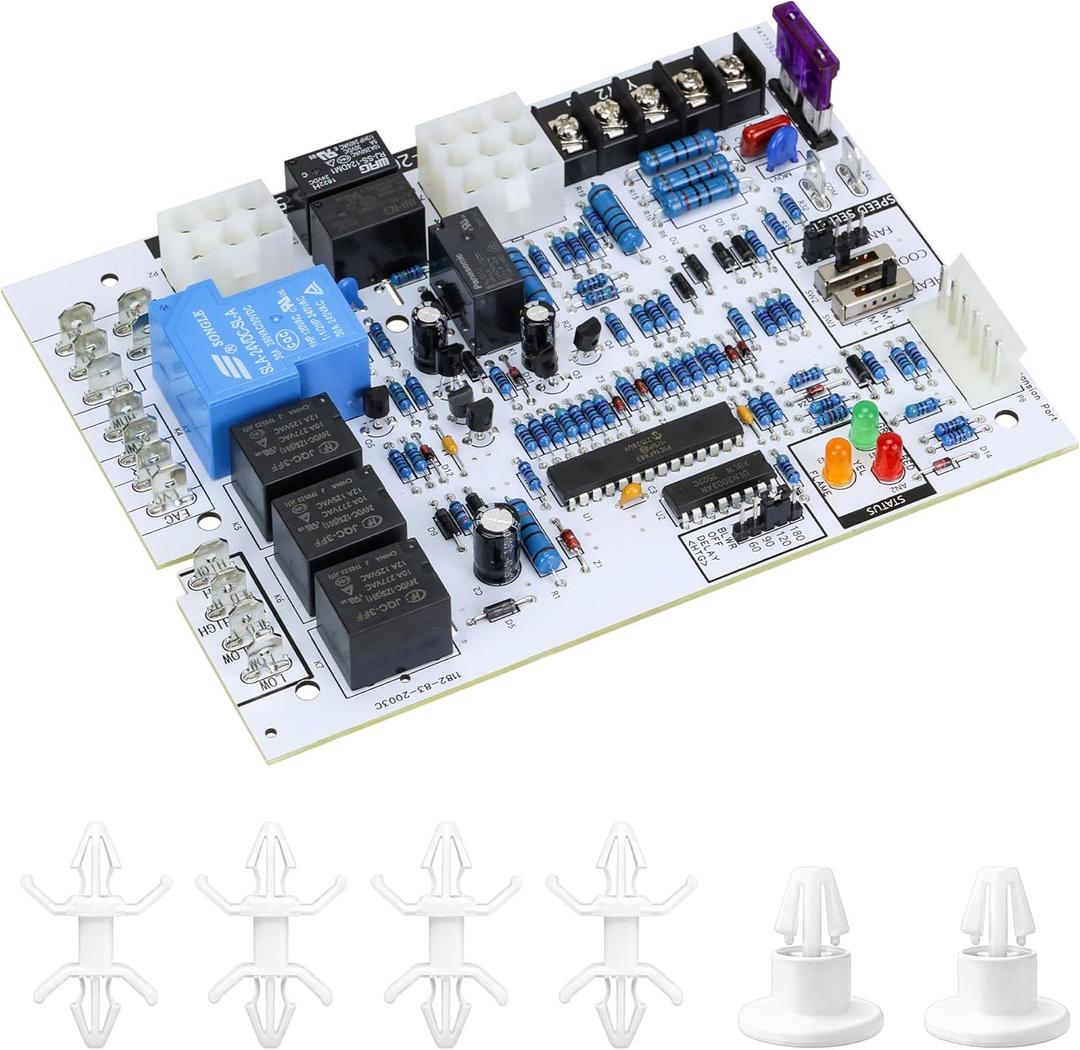 920915 Furnace Control Board Replacement for Nordyne 624742 & 904840 Compatible with Intertherm/Miller/Tappan Single-Stage Gas Furnace