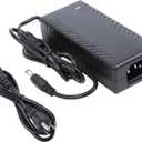 COOLM AC DC 48V 2.5A Power Supply Adapter, AC 100-240V to DC 48V 120W 120 Watt Charger for PoE Switch injectors,DC Plug Jack 5.5mm x 2.5mm