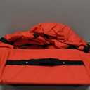 ZOBER 600D Oxford Fabric Rolling Christmas Tree Storage Bag - Fits 7.5 Ft Artificial Trees - Waterproof Christmas Tree Bag For Storage Box For Xmas, Durable Handles and Wheels - Card Slot - Red