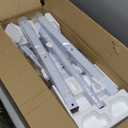 Professional Magnifying Lamp with UV Light, 5X Optical Glass Lens, Adjustable LED Brightness, 360 Swivel Wheels, Extendable Arm, Ideal for Detail Work by Tattoo Artists, Lash Extension Experts