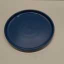 Ceramic Flower Pot Saucers, 9 Inch Plant Pot Saucers for Indoor Plants, Plant Trays for Pots Holding Water Drips and Soil, Drainage Tray for Plant Pot (Blue) 