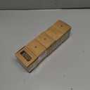 5 x Vitalizart Khaki Velvet Ribbon 2" Christmas Handmade Frayed Edges Glossy Ribbon for Gift Wrapping Tree Ornaments Wreath Garland Holiday Decorations 3 Yd Brown