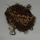 SEIKEA Ponytail Extension, PT005 Isabella 26" Long Bohemian Curly Drawstring Ponytail Light Fluffy Multi Layered Clip in Hair Extensions Ponytail Natural Soft Synthetic Hairpiece ChocolateBrown/Blonde