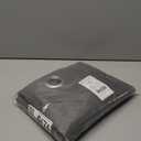 NICETOWN Grey Kitchen Blackout Short Curtain Panels for Bedroom, 45 Inch Long Thermal Insulated Grommet Top Blackout Draperies and Drapes (2 Panels, W42 x L45 -Inch, Grey)