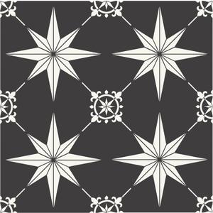 MORCART Peel and Stick Floor Tile - 40 PCS, 7.87" x 7.87" Vinyl Flooring - Waterproof Self-Adhesive Tile Sticker for Bathroom, Kitchen, Living Room, Bedroom - Black and White/Retro Floral Look MORCART Peel and Stick Floor Tile - 40 PCS, 7.87" x 7.87" Vinyl Flooring - Waterproof Self-Adhesive Tile Sticker for Bathroom, Kitchen, Living Room, Bedroom - Black and White/Retro Floral Look