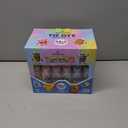 24 Colors Tie Dye Kit, Tie Dye Set for Kids, Pre-Filled Bottles, Non Toxic Permanent Fabric Dye Art Set, Easy DIY Fabric Art - Create Fun (24 Colors)