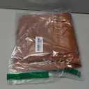 Fall Farmhouse Round Table Cloth for Indoor/Outdoor, Harvest Thanksgiving Faux Linen Washable Tablecloth Cover for Party Dining & Kitchen Table Decor (60 Inch,Round (2-4 Seats),Burnt Orange)