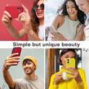 LOVE 3000 Designed for iPhone 17 Case, Premium Silicone [Compatible with Magsafe][Soft Anti-Scratch Microfiber Lining] Shockproof Protective Phone Case for Men Women 6.3", Red