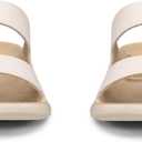ECCO womens FlatSandal (Beige, S)