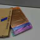 Juvealoe 6 x 9 Small Clipboard Set of 6, A5 Colored Plastic Clip Boards