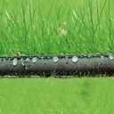 Hourleey Flat Soaker Hose 100 FT for Garden, 100' (50FT x 2) Linkable Consistent Drip Irrigation Hose, Leak-free Dual-layer Design Saving 80% Water Garden System Water Hose with Holes