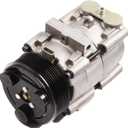 SCITOO AC Compressor 1997-2007 for Ford for F-150 for F-250 for F-350 for F-450 for F-550 for F53 4.6L 5.4L 6.0L AC Compressor 6.8L 4L3Z19703AB 4L3Z19703AC