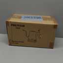 POLIVIAR Electric Gooseneck Kettle, 1350W Electric Tea Kettle Wood Pattern Handle, 34oz Pour Over Electric Kettle for Coffee & Tea, 18/8 Stainless Steel Inner, Temperature Control & Rapid Heating