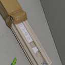 UNISHADES No Drill Cordless Bamboo Roman Shades, 22×64 in, Off White | Natural material, Light Filtering, Easy Install