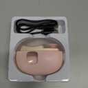 Electric Nail Clipper Upgraded 3 in 1 Automatic - with Polishing, Dust Storage & LED Light, Nail File Toenail Trimmer, Gifts for Women Men Mom Her Him Kids Adults Senior Baby Teacher Students (Pink)