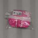 Lingerie Sets for Women Sexy Rave Outfits Lace Up Corset Bodysuit with Garter 2 Piece (Large, Hot Pink)