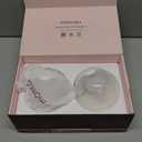 Momcozy M5 Lite Hands-Free Wearable Breast Pump, DoubleFit Flange for Baby-Like Comfort, 3 Modes & 9 Suction Levels, No Flange Insert or Hard Carry Case, 24mm, 2-Pack, Cozy Red