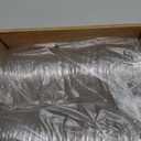 100 Count 98mm/3.86inch Strawless Sipper Lids, Clear Pet Lids for Plastic Cup Disposable Cover for Cold Brew, Coffee, Beer, Cocktail, Wine or Beverage Cups(Flip Cap)