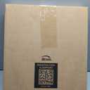 Mayfair Cassel Slow Close Toilet Seat, Easy Clean, Non Slip Premium Wood Seat, Easy Install, Made in USA, Round, White