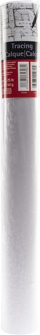 Canson Artist Series Tracing Paper, Roll, 18inx20yd (25lb/40g) - Artist Paper for Adults and Students