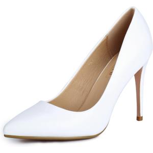 IDIFU Women's IN4 Classic Pointed Toe High Heels Pumps Wedding Dress Office Shoes (6)