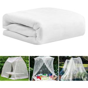 39x10Ft Mosquito Netting Garden Mesh Netting, Bug Insect Mosquito Fly Bird Net, Animals Barrier Protection Net, White 3x12 m