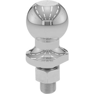 CURT 40161 Chrome Trailer Hitch Ball, 2,000 lbs, 1-7/8-Inch Diameter, 3/4 x 1-5/8-Inch Shank