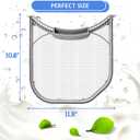 ADQ56656401 Dryer Lint Filter Replacement for LG Dryers Compatible with DLE3400W, DLE3170W, DLEX3250W, DLEX3370W, DLGX3371V DLEX3875V, DLEX3875W, DLG3051W, DLG3171W