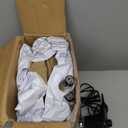 Etto Air Mattress Queen with Built in Pump, 18 inch Luxury Double High Air Bed Fast Inflation/Deflation, Portable Inflatable Blow up Mattress with Carry Bag for Camping, Home&Guests, 650lb MAX (Brown)