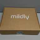 MILDLY Duvet Cover King Size, 3 Pieces Washed Cotton Blue Duvet Cover, Linen Like Textured Breathable King Bedding Set with Zipper Closure (No Comforter) (King(104"90"))