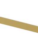 24" Square Towel Bar, Modern Wall Mount Towel Rack, Brushed Gold