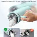 Tumbler Adapter Compatible with Stanley and Flavors Cartridges | Fits 30oz & 20oz Stanley Quencher H2.0 Tumblers | Direct Fit, Food-Grade Leak-Proof Silicone, Replacement Lid (Seafoam)