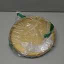 10" Gold Lazy Susan for Table Top, Oak Wood Lazy Susan Turntable Organizer for Dining Coffee Table Centerpiece Bar Decor Kitchen Countertop Bathroom Vanity Decorative Tray for Perfume Jewelry Round