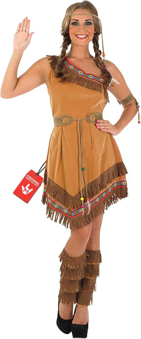 Fun Shack Native American Costume Women, Native American Dress for Women, Warrior Princess Costume Women, X-Large